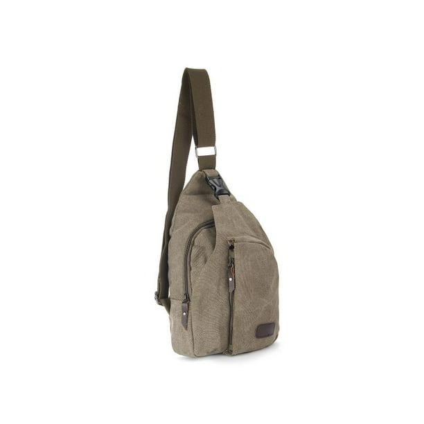 HOT Men's Backpack Outdoor Canvas Hiking Travel Military Messenger Bag 6 Colors